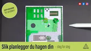 Slik planlegger du hagen – steg for steg | Hageplanlegging for amatører