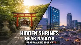 Hidden Shrines Near Nagoya Station ⛩️ Japan Walking Tour 🇯🇵