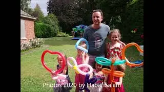 2020 #C Anna et Jeanne en PHOTOS Musicales de PapyRazzi, Parc, Canaux, by @HabariSalam  +