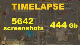 Factorio Timelapse - Bob's Angel's Multiplayer (8K Ultra HD)