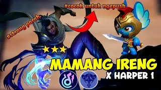 HARPER 1 BRODY ASTRO STRONG PARAH !! COCOK BUAT PUSH RANK !! COMBO TERKUAT MAGIC CHESS TERBARU