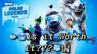 Fortnite | Polar Legends Pack Review & Overview / is it Worth it??? 🐟🧊🏔️❄️☃️