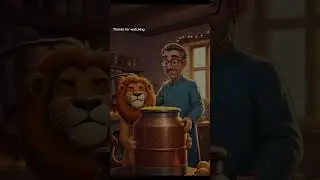 &ldquo;From Spilled Soda to a Homemade Mango Magic Drink!&rdquo;😆 #shorts #ai #edit #lion #mango #4k #aistory