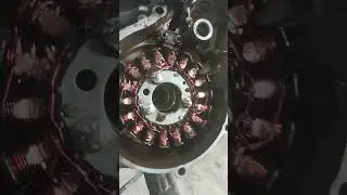 broken one way clatch.and coil
