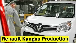 Renault Kangoo Production,  Kangoo Z.E. Assembly,  Renault factory, France production
