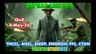 CAPMAN ANALYSIS - Gupshup QnA 4-May-25 #AHCL #SAZEW #THCCL #FFC #SNGP #ENGROH #CYAN #FECTC #ASL