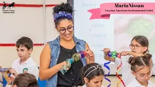 Maria Nissan - Assyrian American Environmental Artist at the Assyrian American National Convention