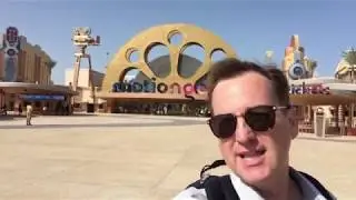 Walking tour of Motiongate Dubai