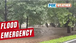 Flash Flood Emergency Issued North of Washington, DC on Saturday