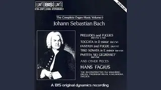 Prelude and Fugue in E Minor, BWV 548, 