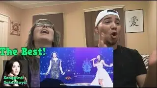 MOM & SON REACTION TO! Regine Velasquez - I Believe I Can Fly ft. Jona (Songbird Saturdays)