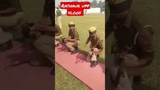 weapons handling training 5.56mm INSAS. uppolice PAC training. #uppolice #motivation #shorts