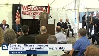 Global building material manufacturer to open a facility in Joplin
