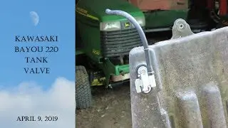 Kawasaki Bayou 220 Tank Valve Replacement