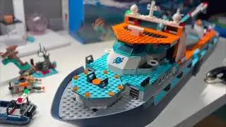 Arctic Explorer Ship: City Lego build
