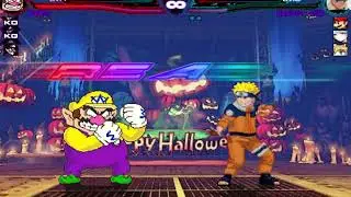 Mugen Halloween Tournament (64 Free for all) Team Butt-Head vs Team Shinobi Star