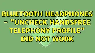 Bluetooth headphones - 