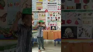 એકાગ્રતા આધારિત રમત | કૂદકો લગાવી ને ટોપી લટકાવો |#school #activity #games #Raghu ramakadu(1)