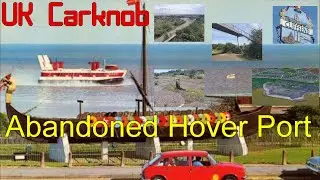 Abandoned Hoverport at Pegwell Bay, Ramsgate in Kent - 2020