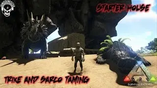 ARK: Survival Evolved - Starter house, Trike and Sarco Taming xbox one