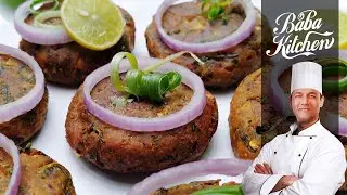 chicken kaleji ke shami kabab by Baba Kitchen | liver kabab recipe