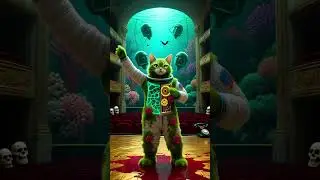 CUTE & CREEPY DANCING CAT: 🐱 Mossy Cat Astronaut&rsquo;s Surreal Dance in the Underwater Theater! 🎭🌊