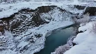 Stu&eth;lagil Canyon, Iceland 🇮🇸 | Breathtaking Basalt Columns in Snow (Nov 2025)