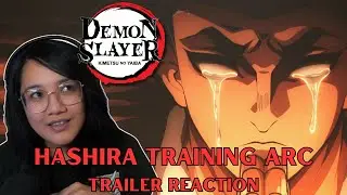 THE HASHIRA TRAINING ARC! | Demon Slayer official trailer | REACTION and DISCUSSION