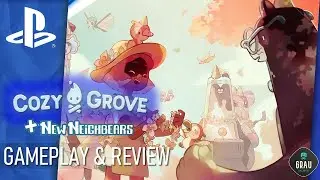 Cozy Grove + New Neighbears PS5 GAMEPLAY AND REVIEW | CUTE GRAPHICS | ISLAND BUILDING SIM | ADORABLE