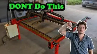 How NOT to Run a DIY CNC Plasma Cutter