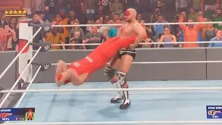 WWE 2k19 Universe Mode - I Faced Cesaro At The Royal Rumble