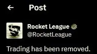 Покойся с миром, Rocket League Trading, 2 года спустя...