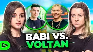 AMIGOS DA BABI vs. AMIGOS DA VOLTAN!! 4v4 LOUD FREE FIRE