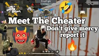 Meet The Cheater, 🥹👽 Don't Give Mercy Report it. 😂 #WakAgz93 #YTIndonesia #YTGlobal #FreeFireMoments