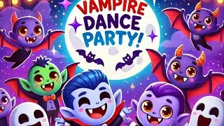 Vampire Dance Party | Fun Halloween Song for Kids