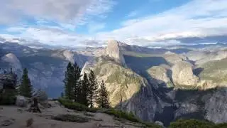 Views from Washburn Point in Yosemite National Park