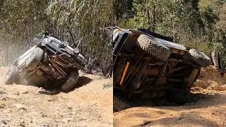 Rolled over massive wheel lifts
