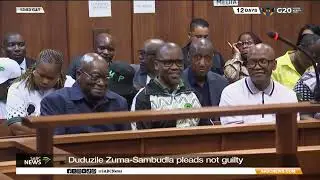 July 2021 unrest I Duduzile Zuma-Sambudla pleads not guilty