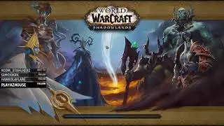 Orc Unholy/Blood Death Knight Necrolord doing the daily grind in the Shadowlands of World