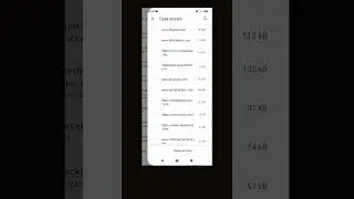 data stored in chrome #smartphone #chrome
