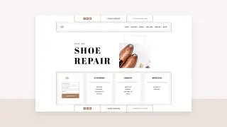 Download a FREE Header and Footer for Divi&rsquo;s Shoe Repair Layout Pack