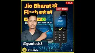 Jio mobile flashing || jio hang on logo || jio dead recover|| screen bliking @gsmtech8