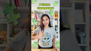 Puzzle Challenge 😱 #crafteraditi #challenge #shorts #puzzlegame #jigsawpuzzle @CrafterAditi