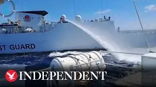 Live: Philippines holds news conference after Chinese Coast Guard water cannon incident
