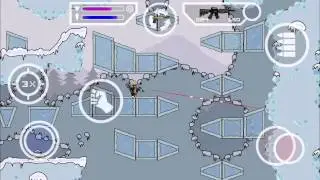 Pyro vs Voltage: Doodle Army 2 Mini Militia 1v1 #1