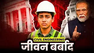 Why Civil Engineers Don&rsquo;t Get Jobs After B.Tech | Real Mistakes & Practical Solutions