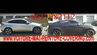 BMW X4 Noir mat, covering, peinture, jantes, wrap, wrapping, noire mate, carrosserie, carrossier, vo