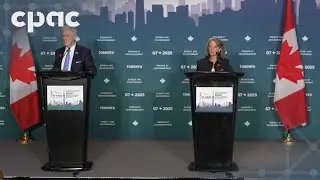 Closing press conference at G7 energy and environment ministers&rsquo; meeting &ndash; October 31, 2025