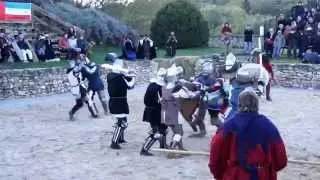 Battle of the Nations, Medieval Fight at the Black  Falcon Fortress France 2012