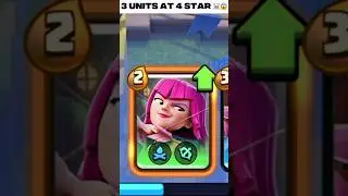 This Might Be My Most Insane Merge Tactics Game Yet 🎬 #clashroyalemerge #clashroyale #mergetactics